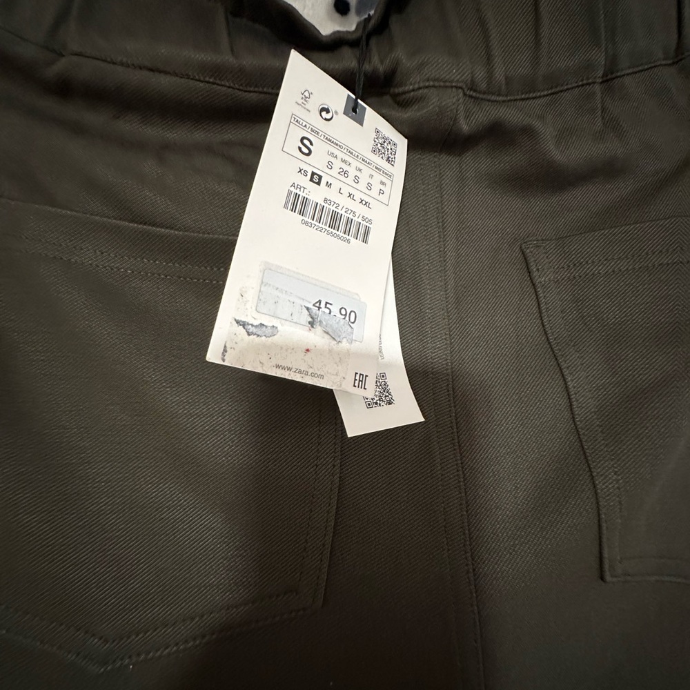 Brand new stylish ZARA khaki pants